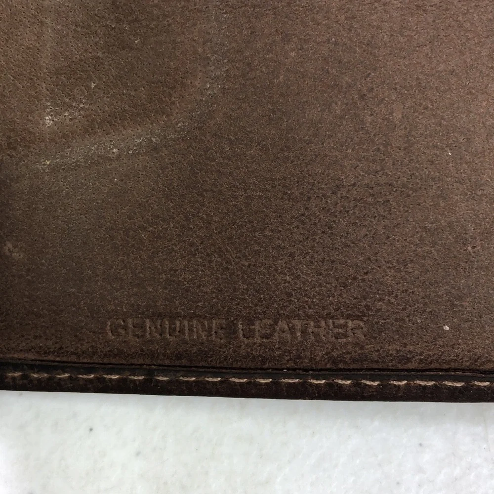Columbia Brown Bifold Leather Wallet